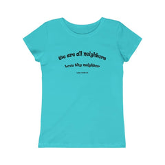 Girls Princess Tee "Neighbors" (4612668588126)