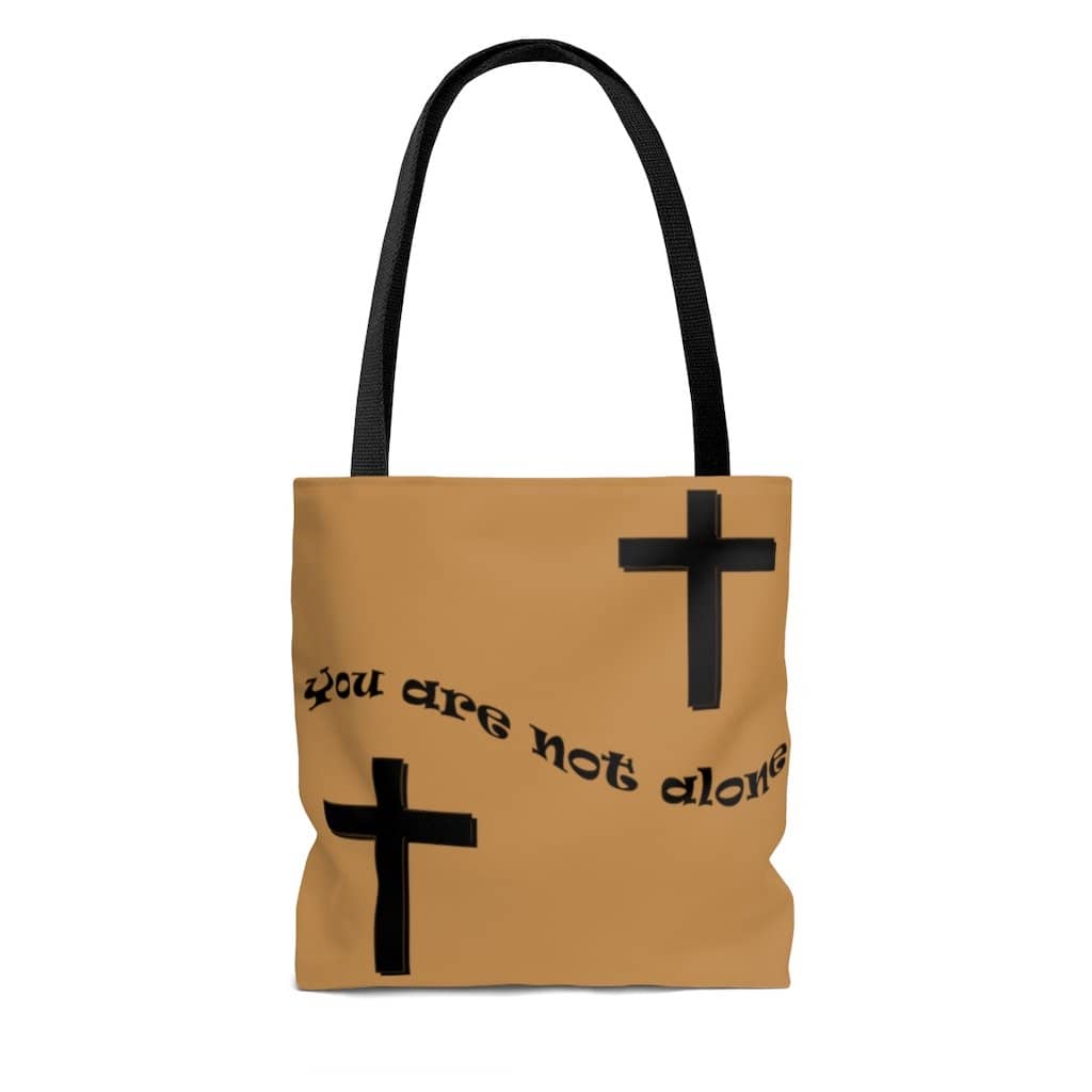 AOP Tote Bag "Alone" (4559112470622)