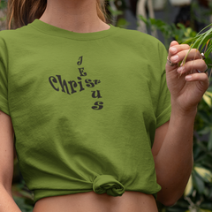 Bella & Canvas 6004 Favorite Tee "Jesus Christ"