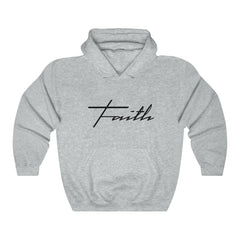 Heavy Blend Hoodie Sweatshirt "Faith Cross"