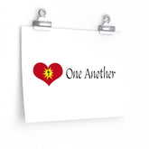 Premium Matte Poster "Love One Another" (4493366886494)