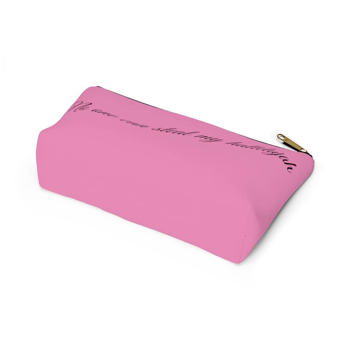 Accessory Pouch w T-bottom "No One Can Steal My Hallelujah" in 2 Sizes (3958407495774)