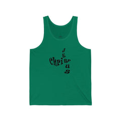 Bella & Canvas 3480 Jersey Tank "Jesus Christ" in 17 Colors and 6 Sizes (3556781949028)