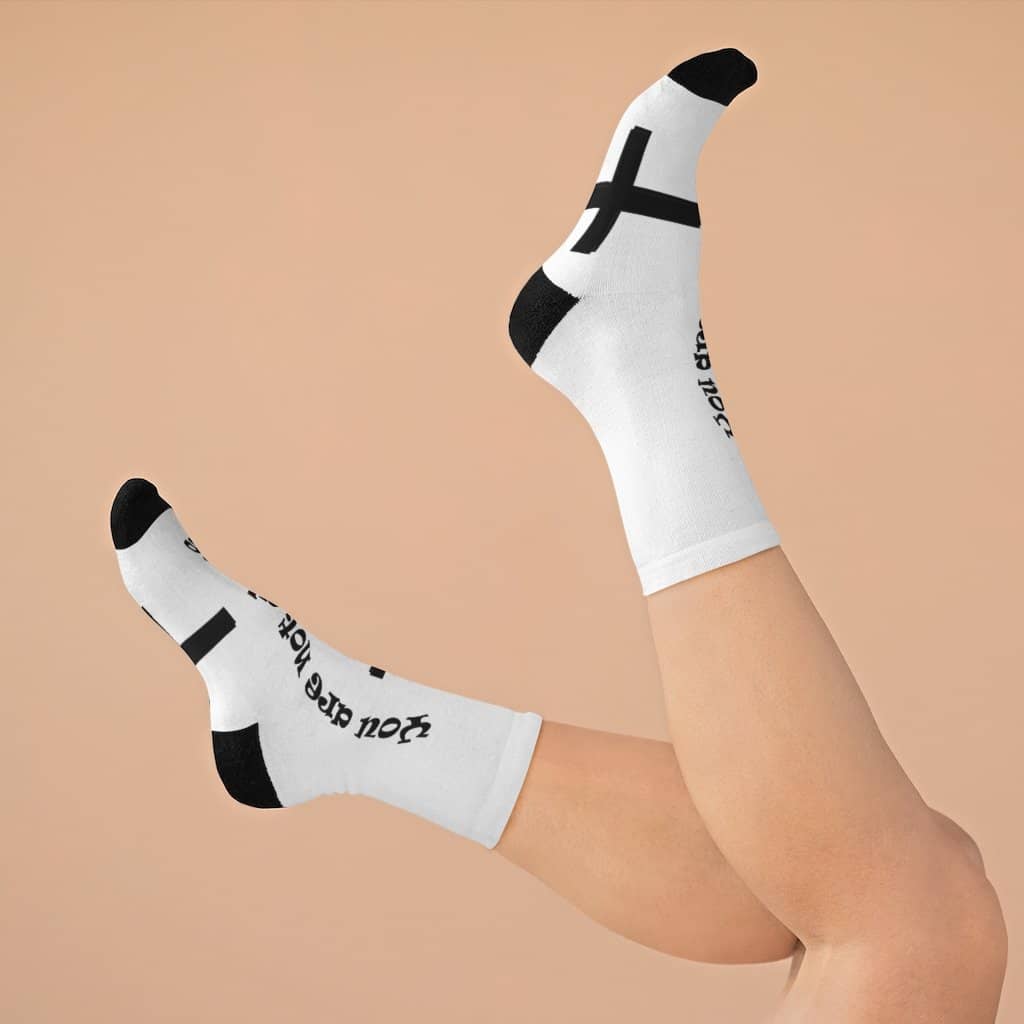 Tribe Socks "You are not Alone" (4639341477982)