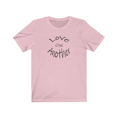 Jersey Short Sleeve Tee "Love One Another" (4780178112606)
