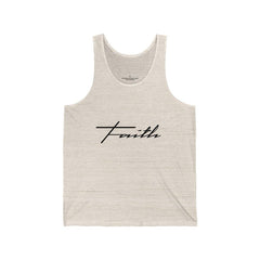 Bella & Canvas 3480 Jersey Tank "Faith" in 17 Colors and 6 Sizes (3323161673828)