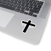 Kiss-Cut Stickers "God's Plan" Transparent or White Background in 4 Sizes (3475846234212)