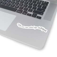Kiss-Cut Stickers "Hallelujah" White or Transparent in 4 Sizes (3935611060318)