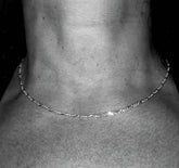 Figaro Chain 060-2.3MM .925 Solid Sterling Silver 16"30" (4567875715166)