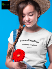 Girls Princess Tee "Neighbors" (4612668588126)