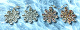 snowflake earrings