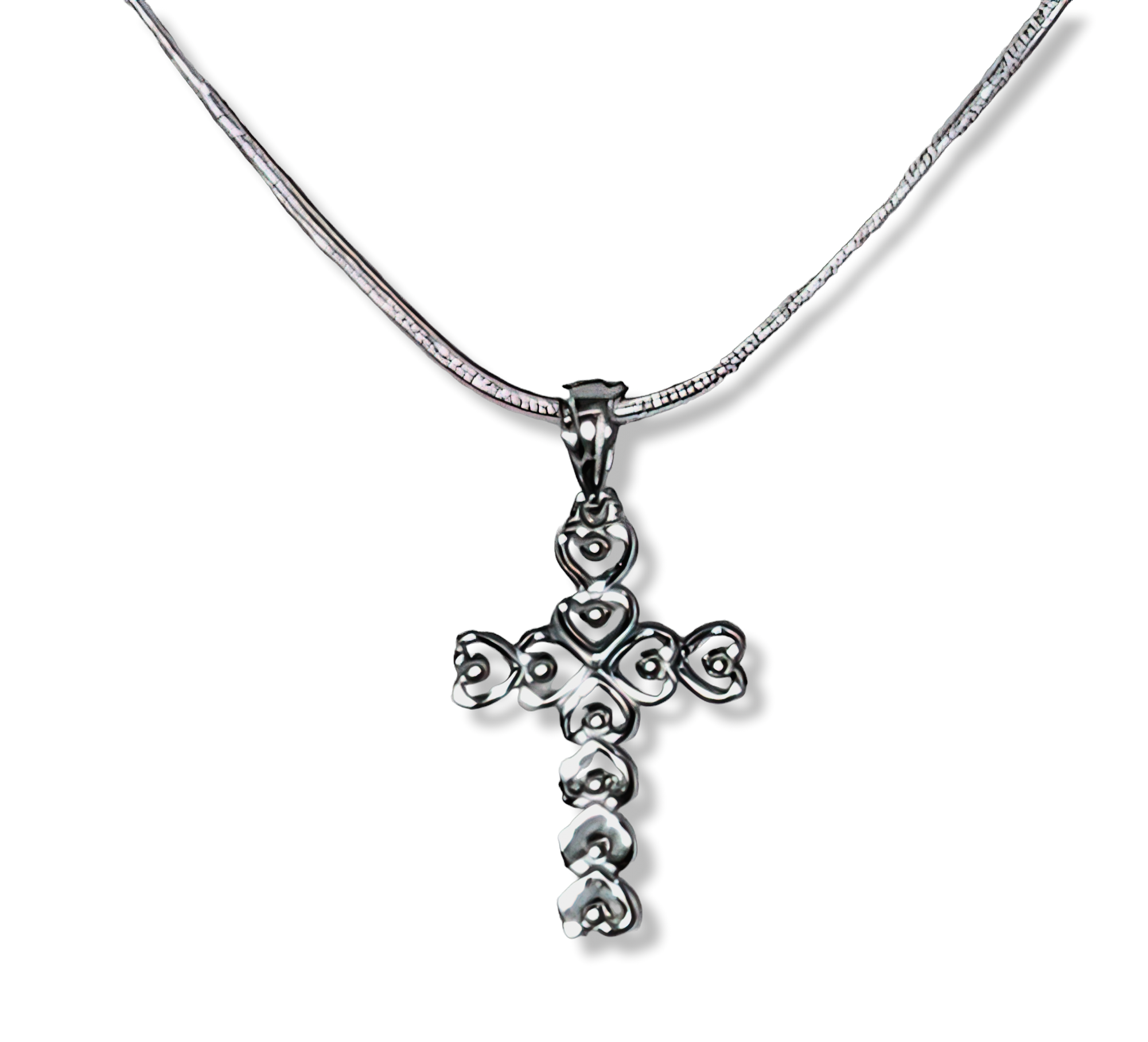 Heart Shaped Cross