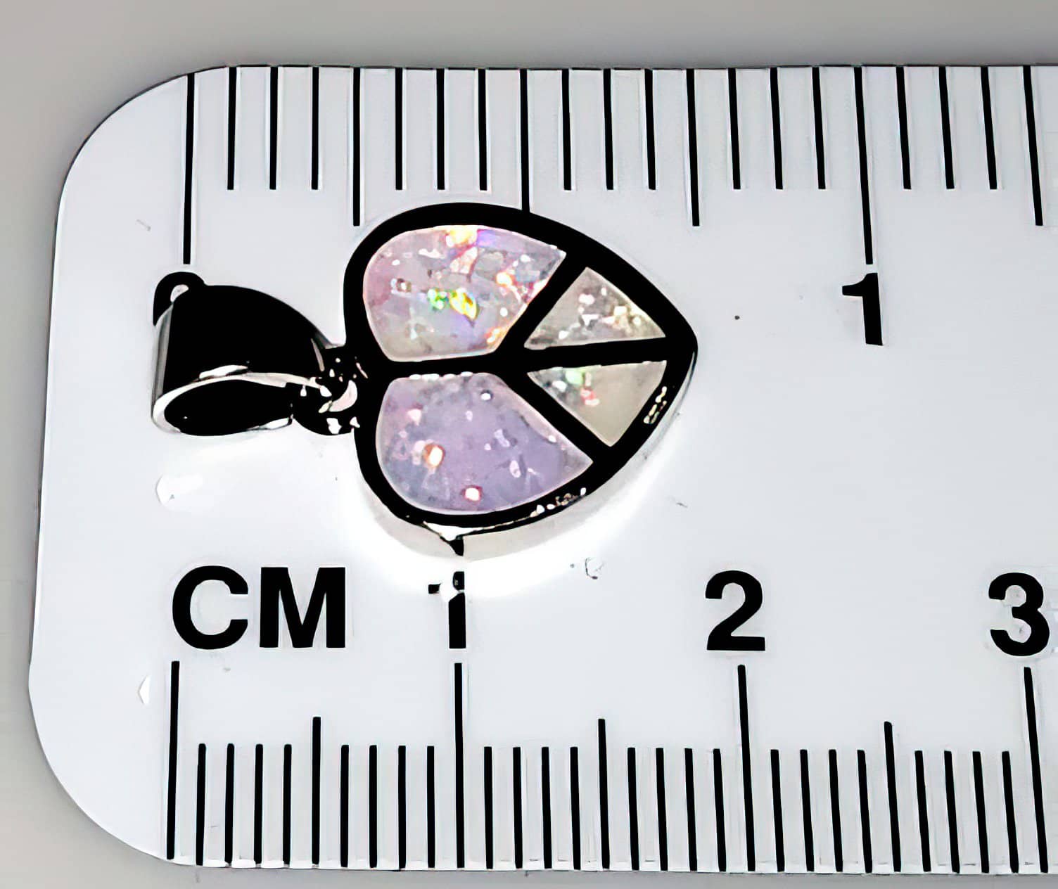 White Opal Heart 925 Solid (4702932238430)