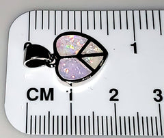 White Opal Heart 925 Solid (4702932238430)