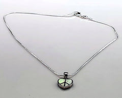 White Opal Heart 925 Solid (4702932238430)