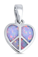 White Opal Heart 925 Solid (4702932238430)