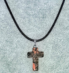 Gemstone Cross Rope Chain Necklaces in 15 Variations Free Shipping from the USA (3932911927390)