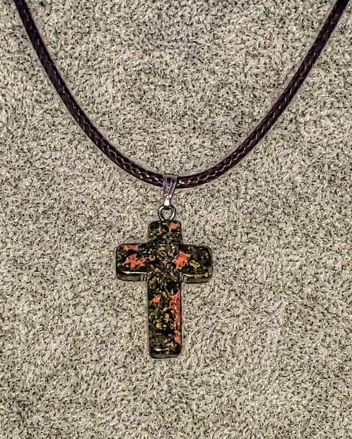 Heliotrope Gemstone Necklace (6082912125120)