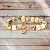 Jasper Cross Stretch Bracelet