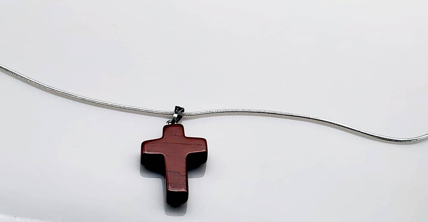 Red Jasper Gemstone Necklace (6078891688128)