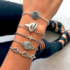 Multi Layer Bracelet "Jesus Beach Love" Free Shipping! (4420670849118)