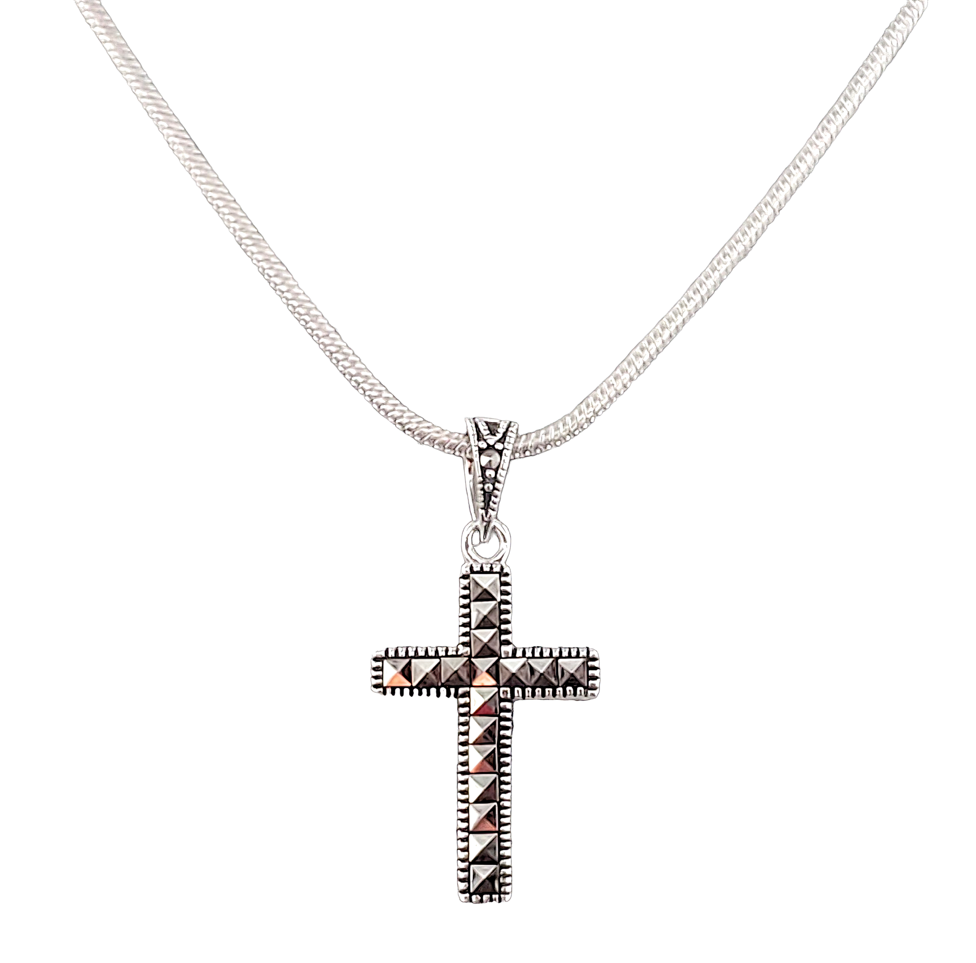 Marcasite Cross