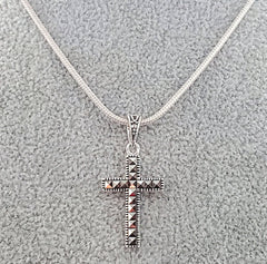 Marcasite Cross