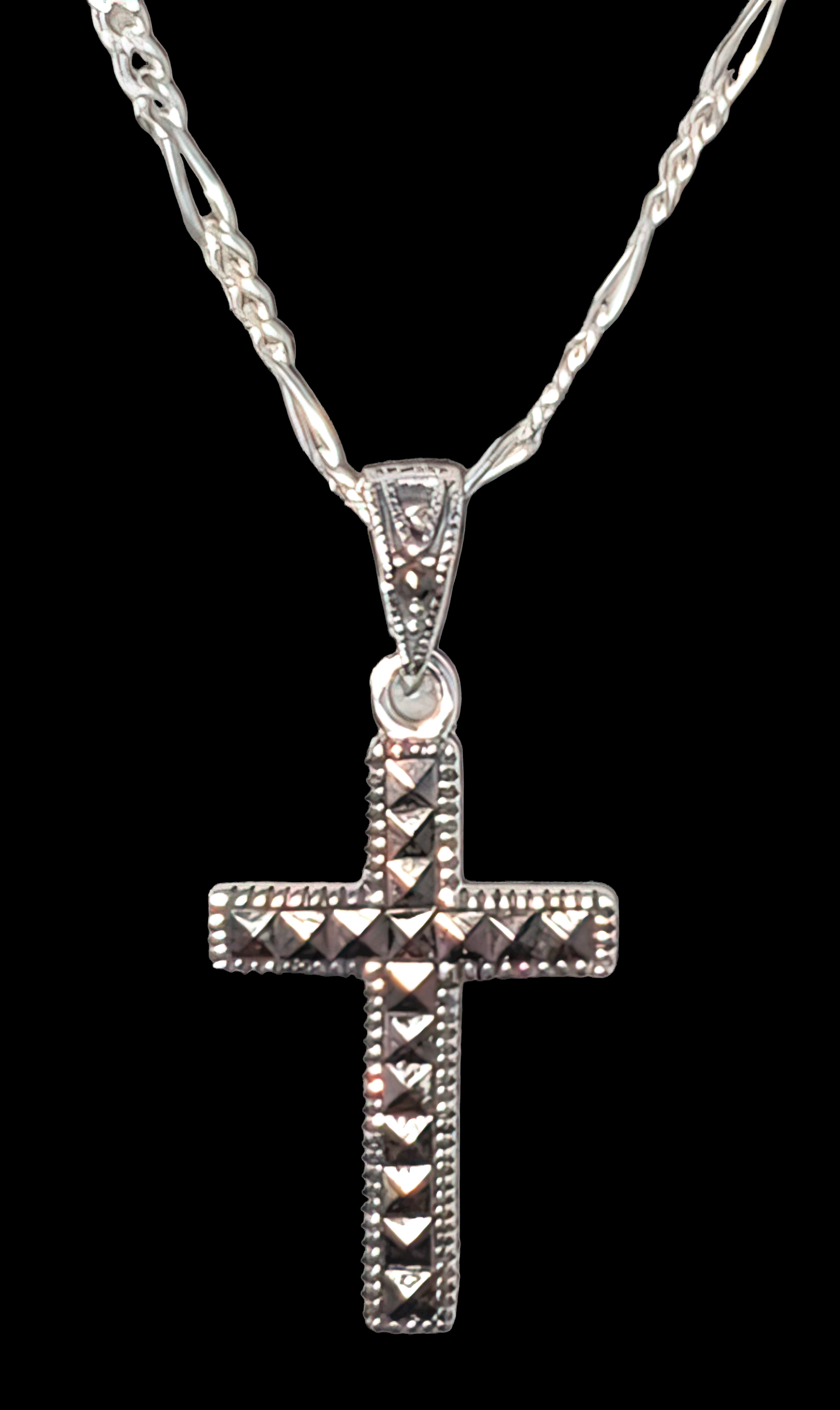 Marcasite Cross