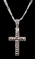 Marcasite Cross