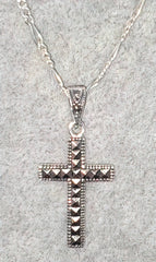 Marcasite Cross