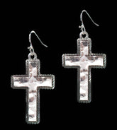 Cross Dangle Earrings