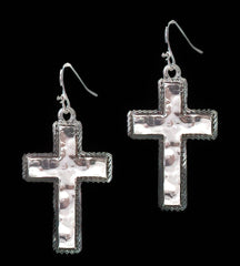 Cross Dangle Earrings