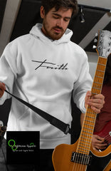 Heavy Blend Hoodie Sweatshirt "Faith Cross"