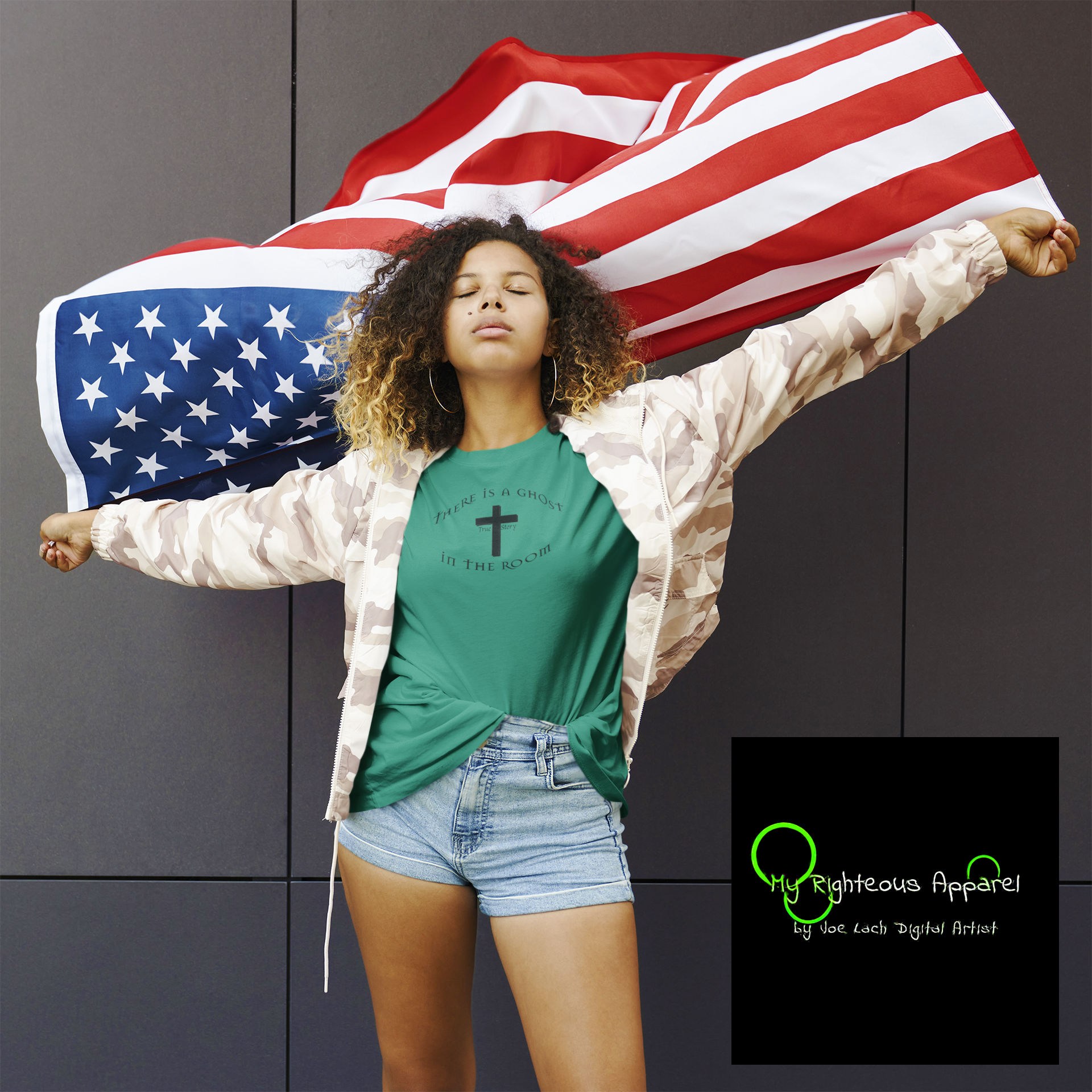 Bella & Canvas Jersey Short Sleeve Tee "Ghost" (6116381688000)