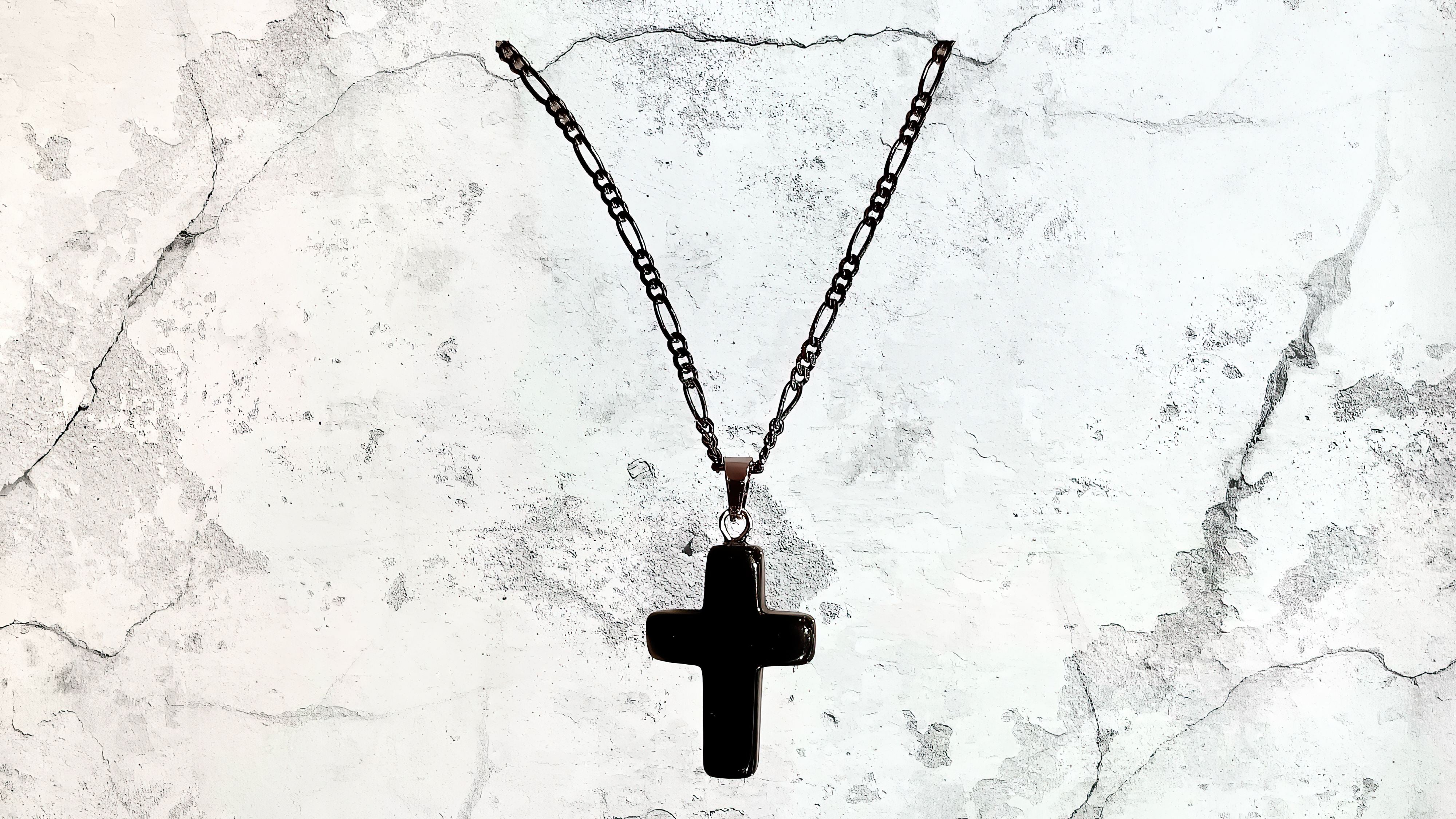obsidian cross