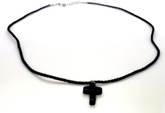 Obsidian Gemstone Necklace (4579758276702)