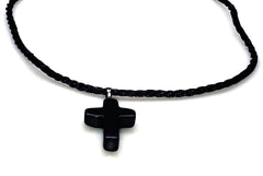 Obsidian Gemstone Necklace (4579758276702)