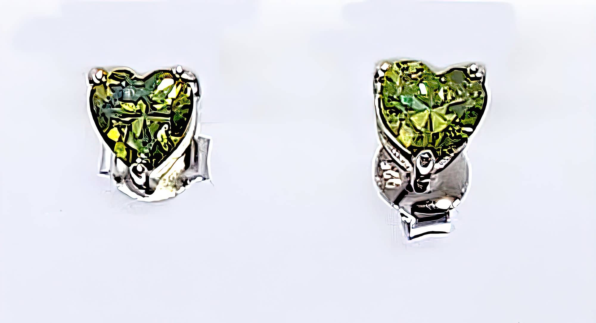 Heart Shaped Peridot