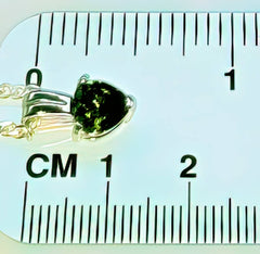 Heart Shaped Peridot