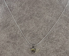 Heart Shaped Peridot