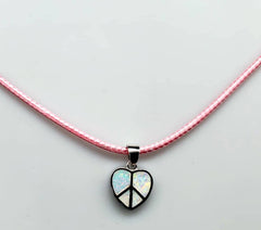 White Opal Heart 925 Solid (4702932238430)