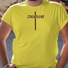Bella & Canvas Short Sleeve Tee "Jesus Cross" c (4775008501854)