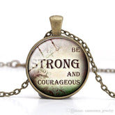 Bible Quote Necklace 6 Different Quotes - Free Shipping from the USA (3930746191966)
