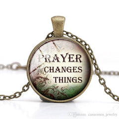Bible Quote Necklace 7 Different Quotes - Free Shipping from the USA (3930746191966)
