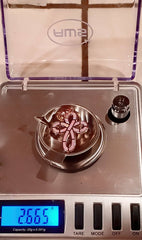 Rose Gold Plated Opal Cross .925 Sterling Silver Pendant (4783601778782)