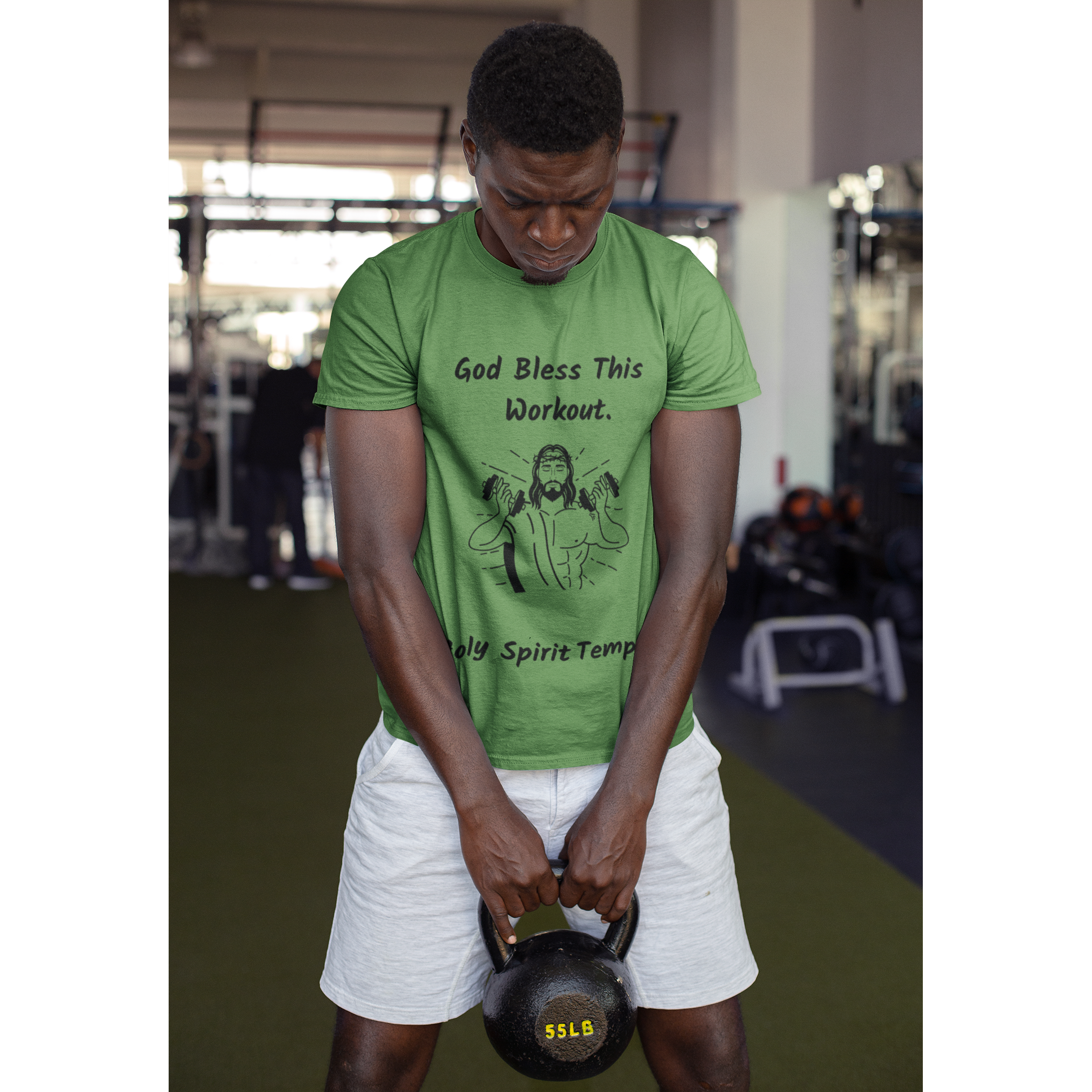 3001C Bella + Canvas T-Shirt Bless This Workout 9 Colors/8 sizes T-Shirts (2953788227684)