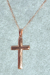 Rose Gold Cross