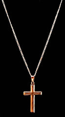 Rose Gold Cross