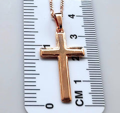 Rose Gold Cross