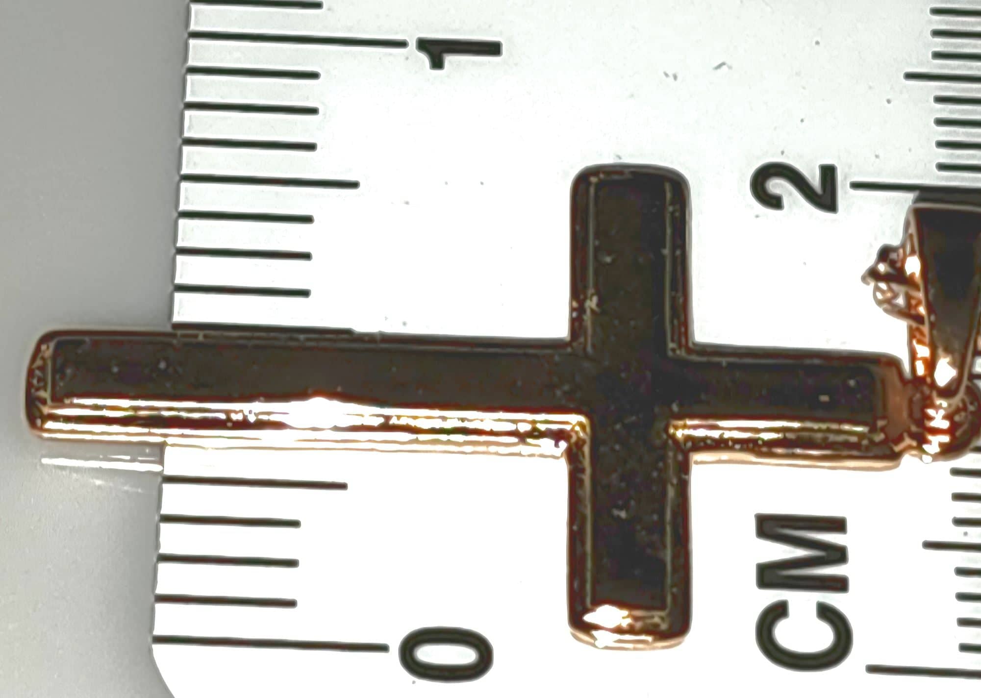 Rose Gold Cross